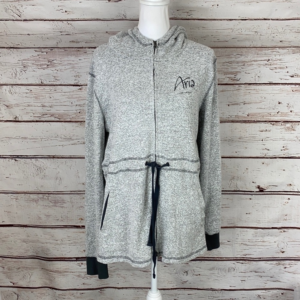 NWT Aria Las Vegas Tie Waist Souvenir Hoodie XL